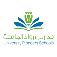 شعار مدارس رواد الجامعة بمحافظة المجمعة